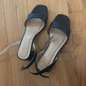 NWOT black heels